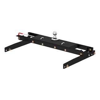 CURT 60734 Double Lock Gooseneck Hitch Kit with Brackets, Select Dodge Ram 1500, 2500, 3500