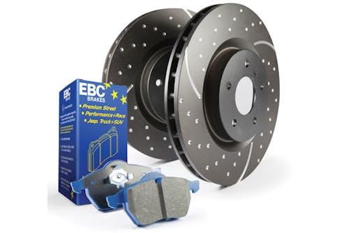 EBC DP51584NDX Subaru Toyota Bluestuff NDX Rear Brake Pads - Tokico Caliper