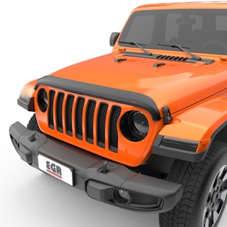 EGR 305255 EGR Superguard Hood Guard Matte Black Finish