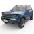 EGR 573565 EGR In-Channel Front and Rear Window Visor Set, Matte Black Finish