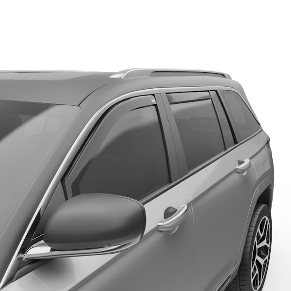 EGR 573771 EGR 4pc Smoke Finish In-channel Window Visors