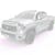 EGR 575191 EGR In-Channel Front and Rear Window Visor Set, Dark Smoke Finish