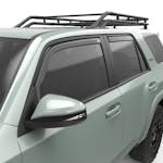 EGR 575221 EGR In-Channel Front and Rear Window Visor Set, Dark Smoke Finish