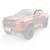 EGR 641795 EGR Tape-On Window Visors Front & Rear Set Matte Black Finish