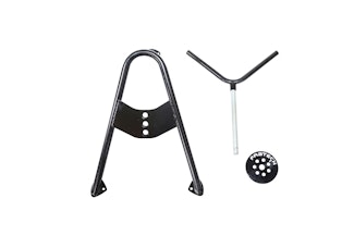 Fabtech FTT10002BK Universal Spare Tire Angled Mount