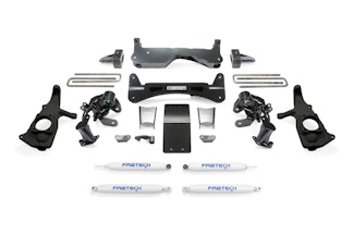 Fabtech K1051 6" Raised Torsion System with Performance Shocks