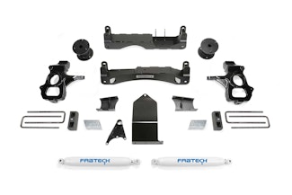 Fabtech K1119 4" Basic System with Rear Performance Shocks