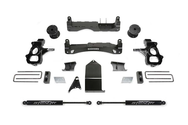 Fabtech K1119M 4" Basic System with Rear Stealth Shocks