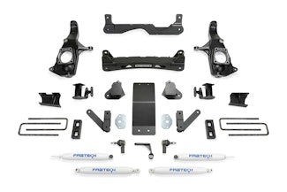Fabtech K1121 4" Performance System with Performance Shocks