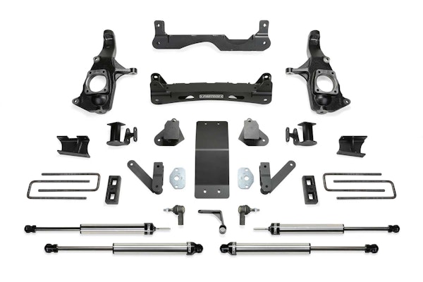 Fabtech K1121DL 4" Performance System with Dirt Logic Shocks