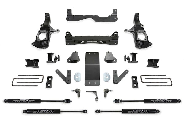 Fabtech K1121M 4" Performance System with Stealth Shocks
