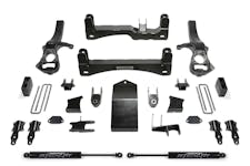 Fabtech K1132M 6" Lift Kit, Front Shocks Spacers & Rear Stealth Shocks