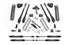 Fabtech K2054M 6" 4 Link System with Stealth Shocks