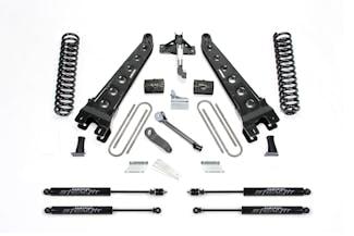 Fabtech K2119M 6" Radius Arm System with Shealth Shocks