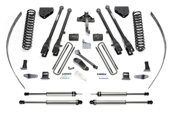 Fabtech K2125DL 8" 4 Link System with Dirt Logic Shocks