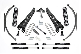 Fabtech K2128M 8" Radius Arm System with Stealth Shocks