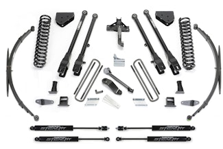 Fabtech K2129M 8" 4 Link System with Stealth Shocks