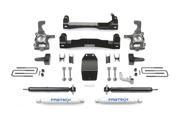 Fabtech K2258 4" Basic System with Rear Performance Shocks