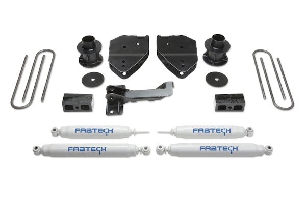 Fabtech K2213 4" Budget System with Performance Shocks