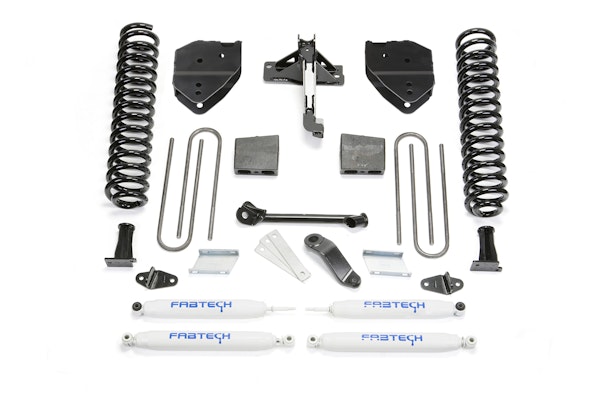 Fabtech K2252 4" Basic System with Performance Shocks