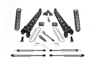 Fabtech K2253DL 4" Radius Arm System with Dirt Logic Shocks