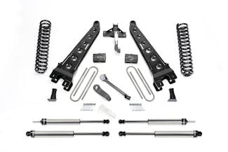 Fabtech K2253DL 4" Radius Arm System with Dirt Logic Shocks