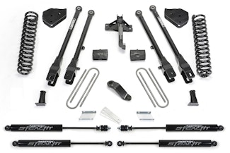 Fabtech K2284M 6" 4 Link System with Stealth Shocks