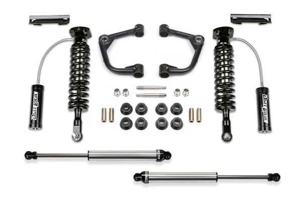 Fabtech K2246DL 2" Uniball UCA System with Dirt Logic Shocks