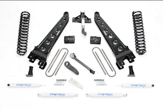 Fabtech K2253 4" Radius Arm System with Performance Shocks