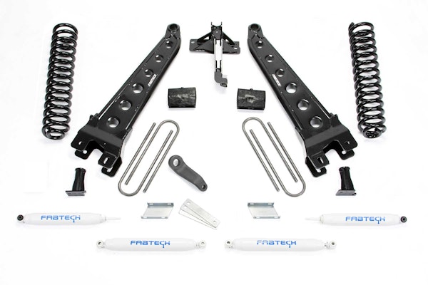 Fabtech K2256 6" Radius Arm System with Performance Shocks