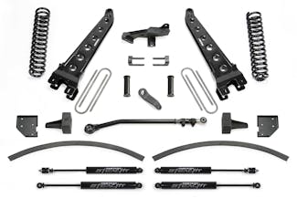 Fabtech K2265M 8" Radius Arm System with Stealth Shocks