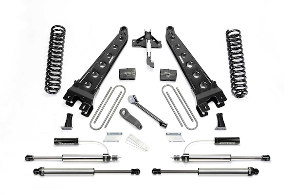 Fabtech K2291DL 4" Radius Arm System with Dirt Logic Shocks