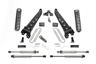 Fabtech K2293DL 6" Radius Arm System with Dirt Logic Shocks