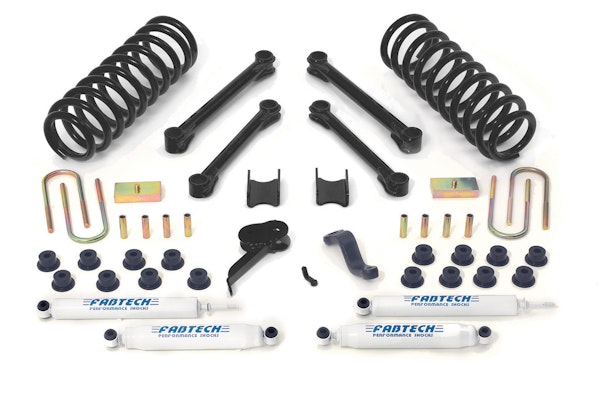 Fabtech K3006 4.5" Performance System with Performance Shocks