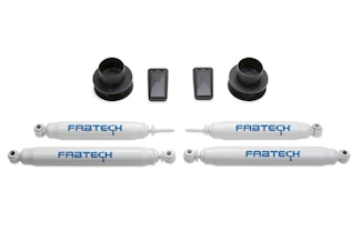 Fabtech K3056 2.5" Coil Spacer System with Performance Shocks