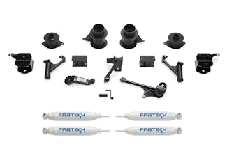 Fabtech K3066 5" Basic System with Coil Spacers & Performance Shocks