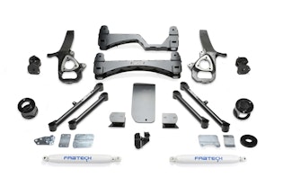 Fabtech K3086 6" Basic Lift Kit with Rear Performance Shocks