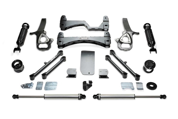 Fabtech K3087DL 6" Performance System with Coilovers & Shocks