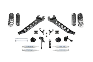 Fabtech K3140 6" Radius Arm System with Coil Springs & Performance Shocks