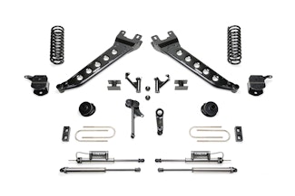 Fabtech K3147DL 7" Radius Arm System with Coil springs & Shocks