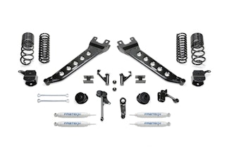 Fabtech K3156 7" Radius Arm System with Coil Springs & Performance Shocks