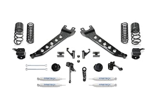Fabtech K3156 7" Radius Arm System with Coil Springs & Performance Shocks