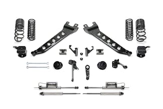 Fabtech K3156DL 7" Radius Arm System with Coil springs & Shocks
