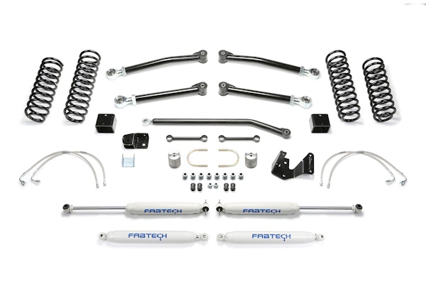 Fabtech K4051 Trail II System with Performance Shocks