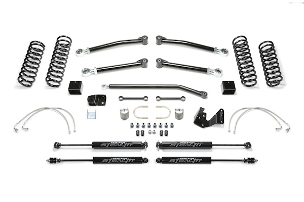 Fabtech K4051M Trail II System with Stealth Shocks