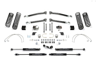 Fabtech K4068M 5" Trail Long Travel Lift System with Stealth Shocks