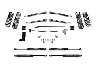 Fabtech K4117M 3" Trail System with Stealth Shocks