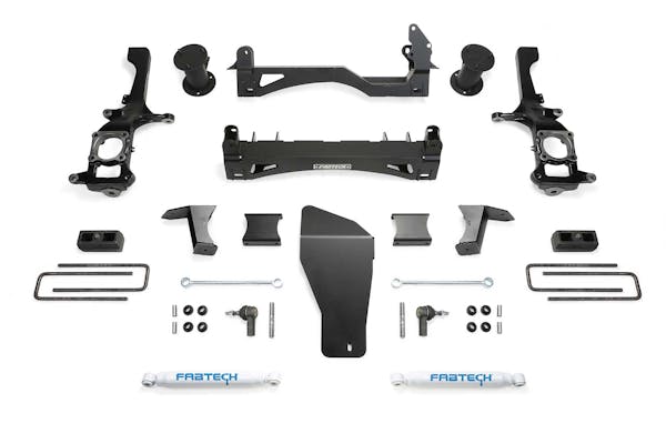 Fabtech K6005 6" Basic System with Rear Performance Shocks