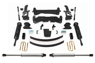 Fabtech K7020DL 6" Performance System with Coilovers & Shocks