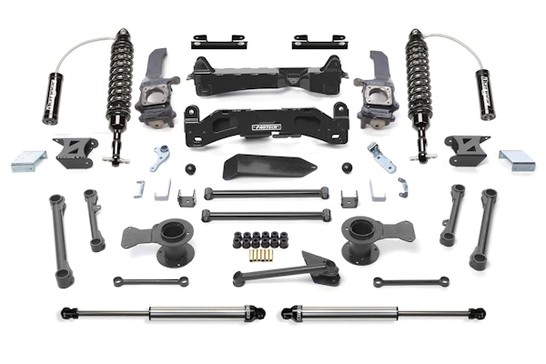 Fabtech K7040DL 6" Performance System with Front Coilovers & Rear Shocks